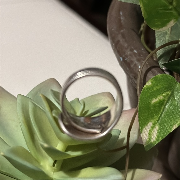Vintage Ring-Silver-Repurposed Oneida Flatware - Picture 6 of 16
